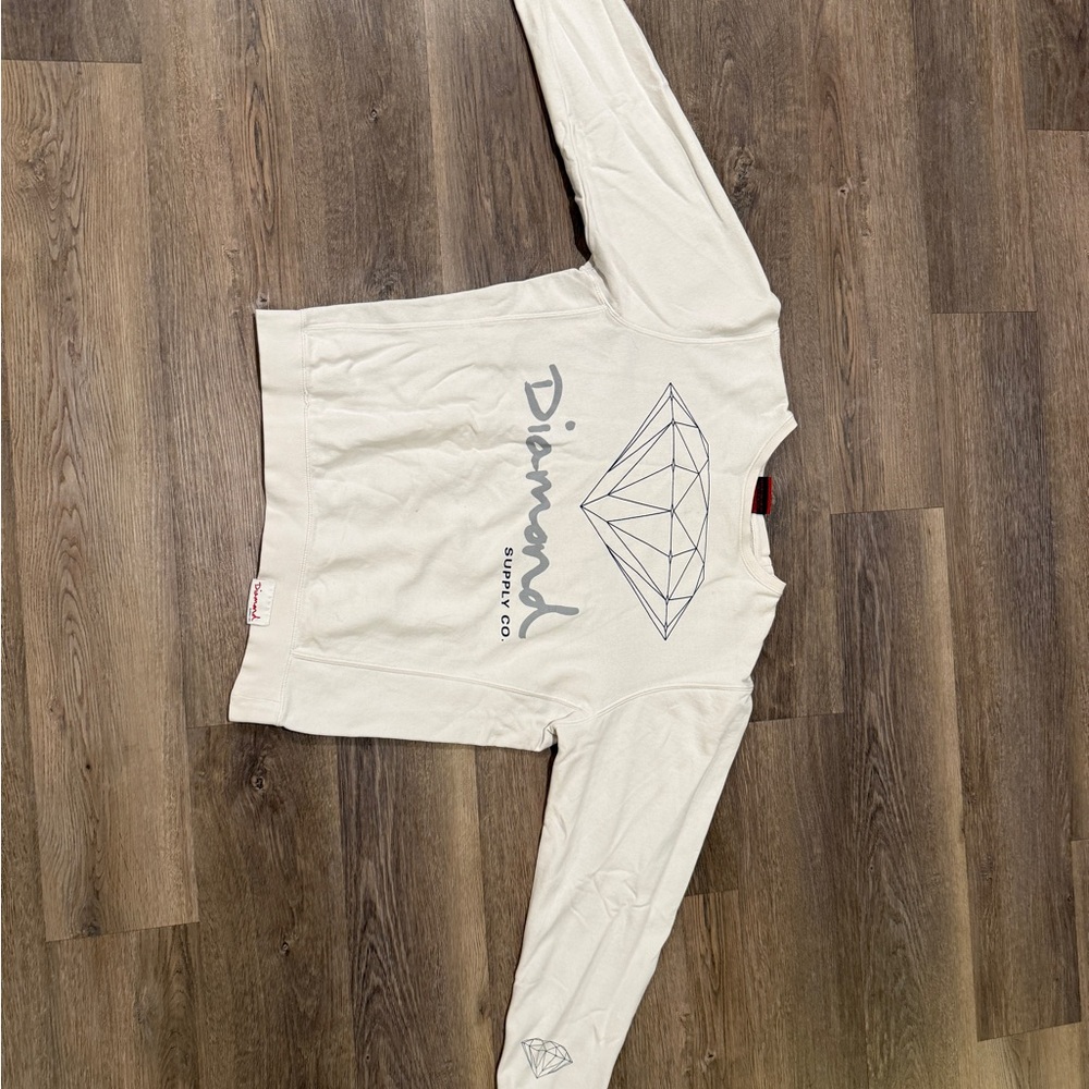 Diamond Supply Co. Off-White Long Sleeve with Graphic
